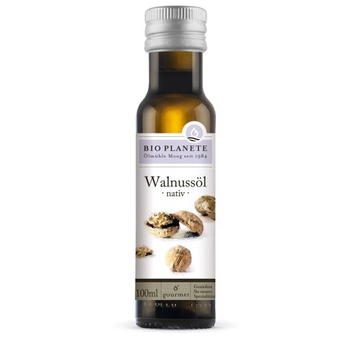 24598OLEJ Z ORZECHÓW WŁOSKICH TŁOCZONY NA ZIMNO BIO 100 ml - BIO PLANETE-1