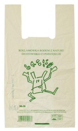 24635REKLAMÓWKA KOMPOSTOWALNA I BIODEGRADOWALNA ZE SKROBI KUKURYDZIANEJ 1 szt (50 cm x 27 cm) - BIODEGRADOWALNI-1