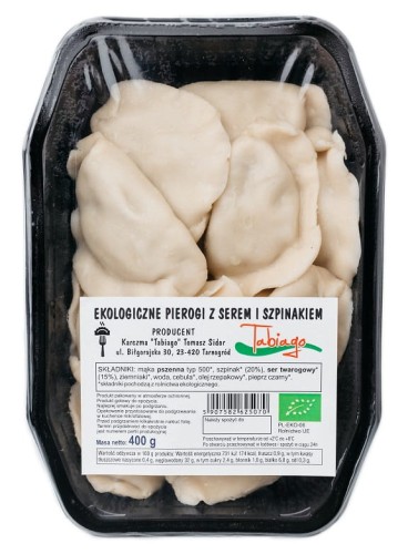 24828PIEROGI Z SEREM I SZPINAKIEM BIO 400 g - KARCZMA TABIAGO (NA ZAMÓWIENIE)-1