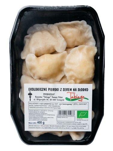 24829PIEROGI Z SEREM NA SŁODKO BIO 400 g  - KARCZMA TABIAGO (NA ZAMÓWIENIE)-1