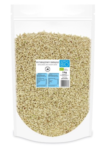 24882RYŻ BRĄZOWY OKRĄGŁY BIO 5 kg - HORECA-1