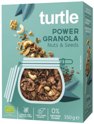 24898GRANOLA Z ORZECHAMI I NASIONAMI BEZGLUTENOWA BIO 350 g - TURTLE-1