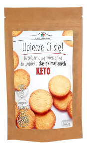 MIESZANKA DO WYPIEKU CIASTEK MAŚLANYCH (KETO) 365 g 