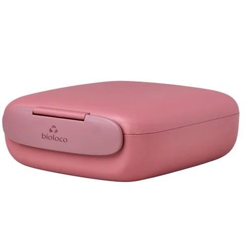 24938LUNCHBOX Z TWORZYWA PLA RÓŻOWY (16 x 17,5 x 6 cm) - CHIC-MIC-1