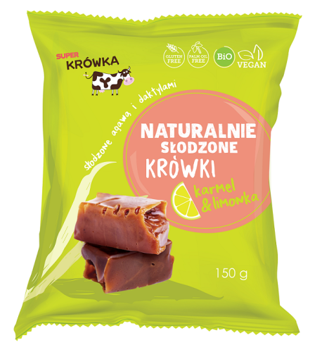 24982KRÓWKI SŁODZONE AGAWĄ I DAKTYLAMI BEZGLUTENOWE BIO 150 g - ME GUSTO (SUPER KRÓWKA)-1