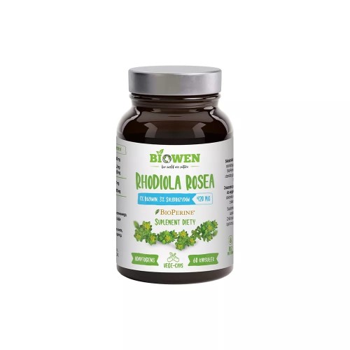 25194RHODIOLA ROSEA EKSTRAKT 60 KAPSUŁEK (420 mg) BEZGLUTENOWA - HEMPKING (BIOWEN)-1