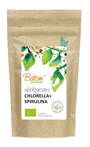 25288CHLORELLA + SPIRULINA BIO 625 TABLETEK 250 g (400 mg) - BATOM-1