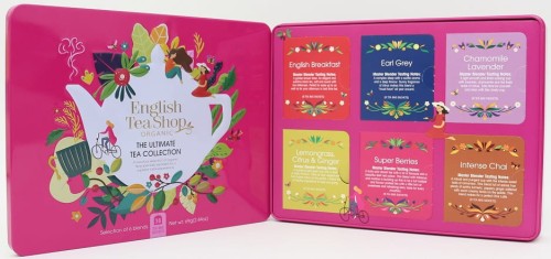 25299ZESTAW HERBAT I HERBATEK CODZIENNYCH BIO W PUSZCE (THE ULTIMATE – 6 SMAKÓW) (36 x 1,91 g) 69 g - ENGLISH TEA SHOP ORGANIC-1
