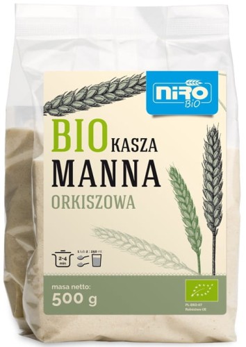25342KASZA MANNA ORKISZOWA BIO 500 g - NIRO-1