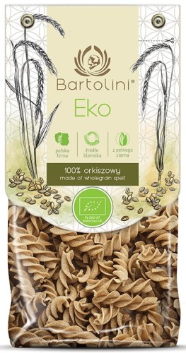 25351MAKARON (ORKISZOWY RAZOWY) ŚWIDERKI BIO 250 g - BARTOLINI-1