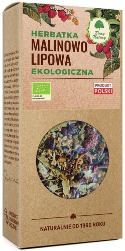 25394HERBATKA LIPOWO - MALINOWA BIO 80 g - DARY NATURY-1