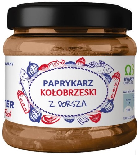 25420PAPRYKARZ KOŁOBRZESKI Z DORSZA 155 g - KUTER FISH-1
