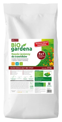 25481NAWÓZ DO TRAWNIKÓW JESIENNY ECO 25 kg - BIO GARDENA (PRODUKT SEZONOWY)-1