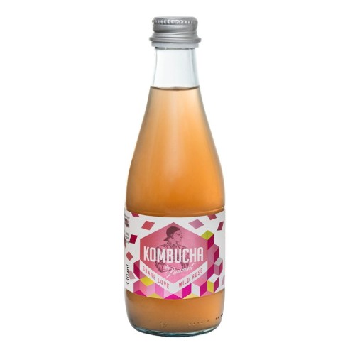 25575KOMBUCHA Z SOKIEJ Z DZIKIEJ RÓŻY (SHARE LOVE WILD ROSE) BIO 330 ml - KOMBUCHA BY LAURENT-1