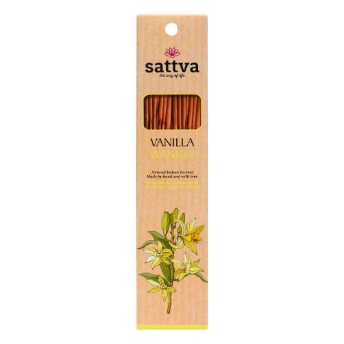 25735KADZIDŁO INDYJSKIE WANILIA (15 szt.) 30 g - SATTVA-1