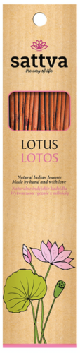 25738KADZIDŁO INDYJSKIE LOTOS (15 szt.) 30 g - SATTVA-1