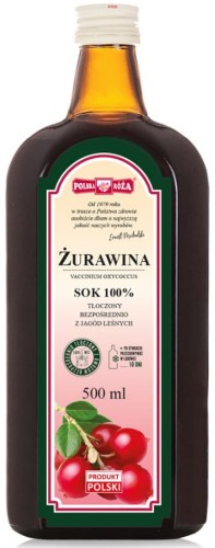 25780SOK Z ŻURAWINY NFC 500 ml - POLSKA RÓŻA-1