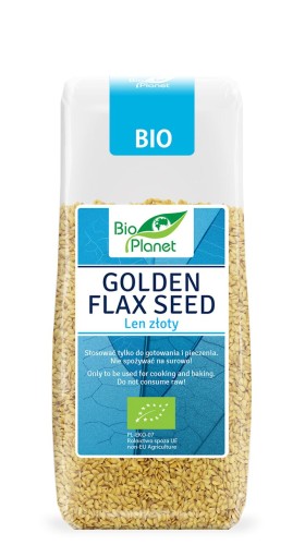 25906LEN ZŁOTY BIO 200 g - BIO PLANET-1