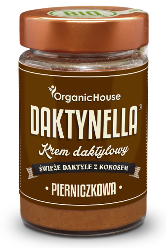 25920KREM KOKOSOWO - DAKTYLOWY PIERNICZKOWY BEZGLUTENOWY BIO 190 g - ORGANIC HOUSE (DAKTYNELLA)-1