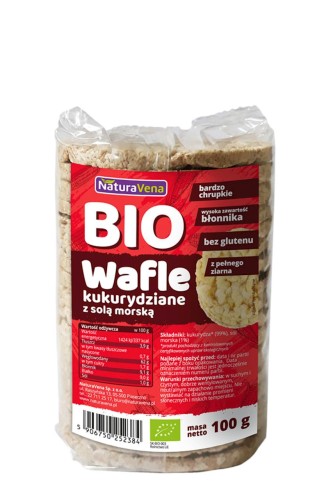 26042WAFLE KUKURYDZIANE PEŁNOZIARNISTE Z SOLĄ MORSKĄ BIO 100 g - NATURAVENA-1