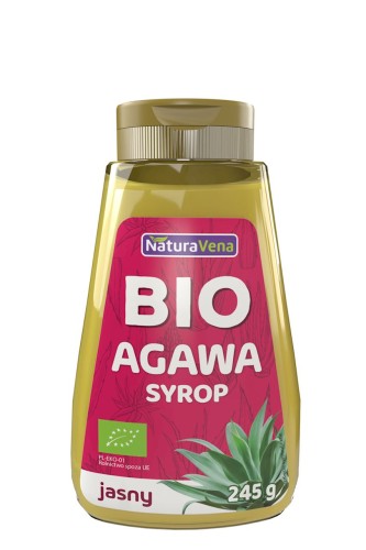26045SYROP Z AGAWY JASNY BIO 245 g - NATURAVENA-1