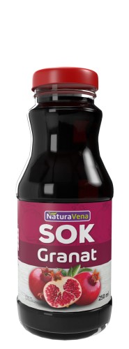 26050SOK Z GRANATU 100 % 250 ml - NATURAVENA-1