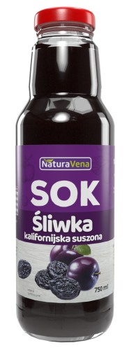 26057SOK Z SUSZONYCH ŚLIWEK KALIFORNIJSKICH 750 ml - NATURAVENA-1