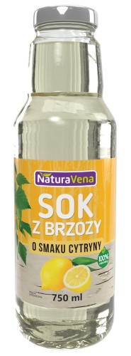 26078SOK Z BRZOZY O SMAKU CYTRYNY 750 ml - NATURAVENA-1