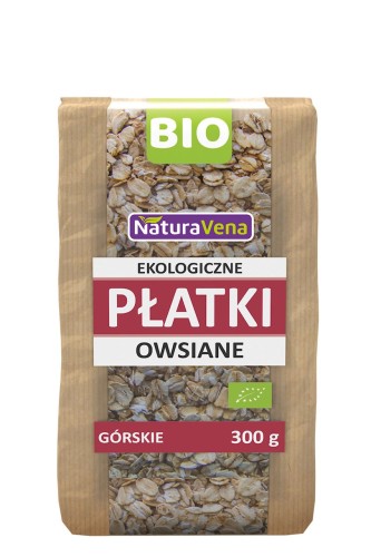 26105PŁATKI OWSIANE GÓRSKIE BIO 300 g - NATURAVENA-1