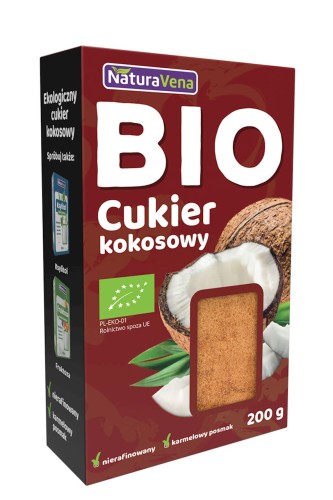 26166CUKIER KOKOSOWY BIO 200 g - NATURAVENA-1