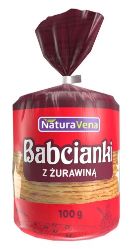26180BABCIANKI Z ŻURAWINĄ 100 g - NATURAVENA-1