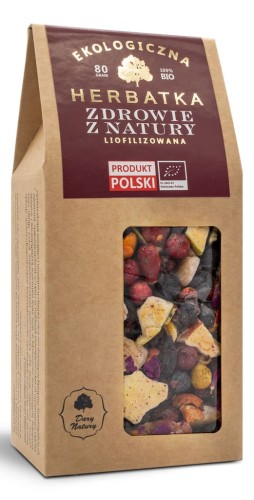 26215HERBATKA LIOFILIZOWANA ZDROWIE Z NATURY BIO 80 g - DARY NATURY-1