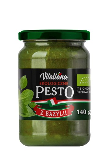 26246PESTO Z BAZYLII BIO 140 g - VITALIANA-1