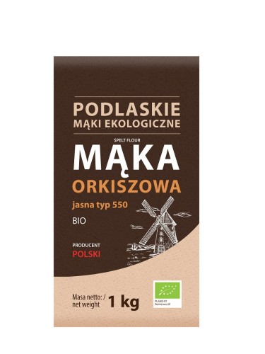 26507MĄKA ORKISZOWA JASNA TYP 550 BIO 1 kg - BIO LIFE-1