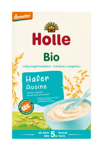 26577KASZKA OWSIANA PEŁNOZIARNISTA BEZ DODATKU CUKRÓW PO 5 MIESIĄCU DEMETER BIO 250 g - HOLLE-1