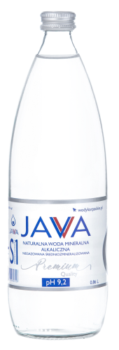 26625WODA MINERALNA JAVA ALKALICZNA NIEGAZOWANA 860 ml - WODY KARPACKIE-1