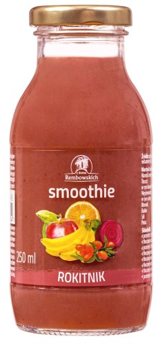 26677SMOOTHIE JABŁKO - BANAN - CZARNA PORZECZKA - BURAK - ROKITNIK 250 ml - REMBOWSCY-1