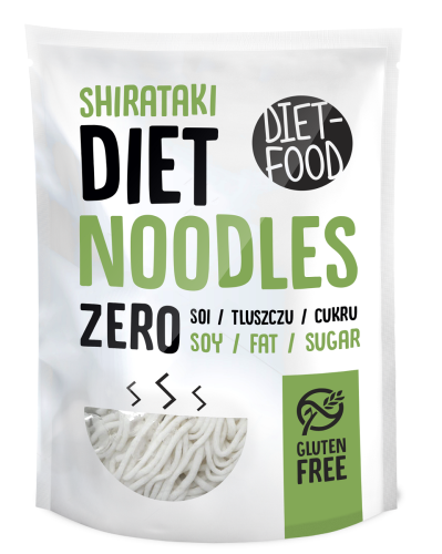 26692MAKARON (KONJAC TYPU NOODLE) BEZGLUTENOWY 370 g - DIET-FOOD-1