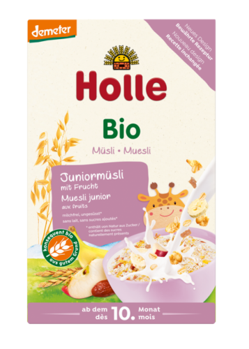 26718MUSLI JUNIOR Z OWOCAMI OD 10 MIESIĄCA DEMETER BIO 250 g - HOLLE-1
