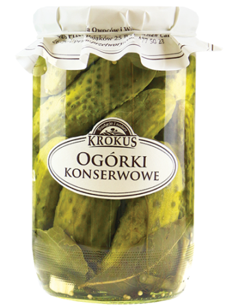 26722OGÓRKI KONSERWOWE 650 g (320 g) - KROKUS-1