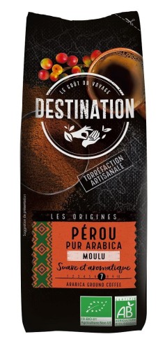 26755KAWA MIELONA ARABICA 100 % PERU FAIR FOR LIFE BIO 250 g - DESTINATION-1