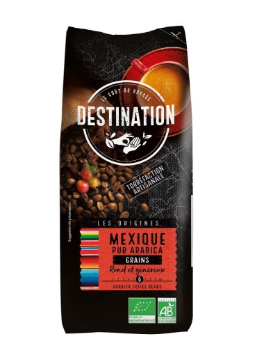 26760KAWA ZIARNISTA ARABICA 100 % MEKSYK FAIR FOR LIFE BIO 1 kg - DESTINATION-1