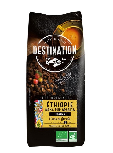 26762KAWA ZIARNISTA ARABICA 100 % ETIOPIA FAIR FOR LIFE BIO 1 kg - DESTINATION-1