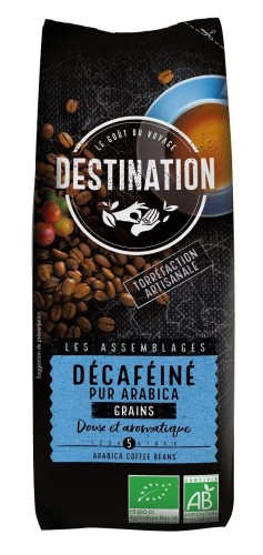 26809KAWA ZIARNISTA BEZKOFEINOWA ARABICA 100 % BIO 250 g - DESTINATION-1