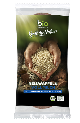 27008WAFLE RYŻOWE Z MLECZNĄ CZEKOLADĄ BEZGLUTENOWE BIO 100 g - BIO ZENTRALE-1