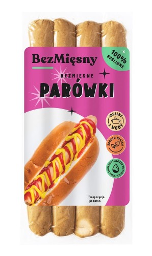 27120BEZMIĘSNE PARÓWKI 180 g - BEZMIĘSNY-1