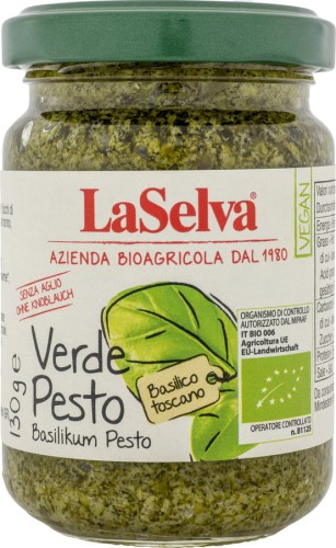 27165PESTO VERDE BIO 130 g - LA SELVA-1