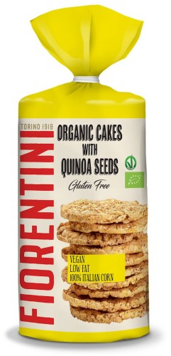 27168WAFLE KUKURYDZIANE Z QUINOA BEZGLUTENOWE BIO 120 g - FIORENTINI-1