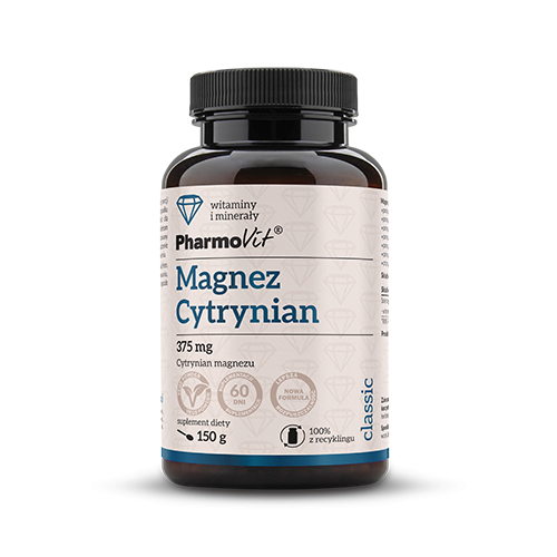 27266CYTRYNIAN MAGNEZU PROSZEK BEZGLUTENOWY 150 g - PHARMOVIT (CLASSIC)-1