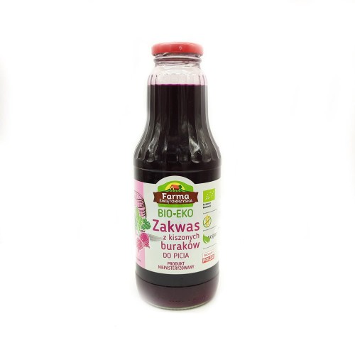 27315ZAKWAS Z KISZONYCH BURAKÓW NIEPASTERYZOWANY BEZGLUTENOWY BIO 700 ml - FARMA ŚWIĘTOKRZYSKA-1
